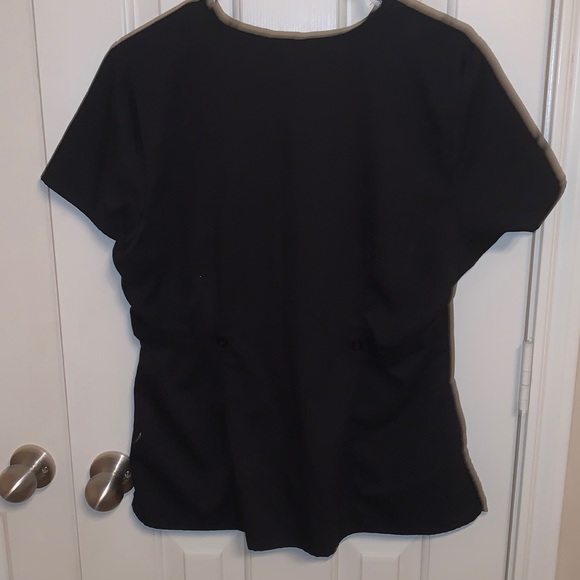 L black scrub top greys anatomy - Picture 3 of 4